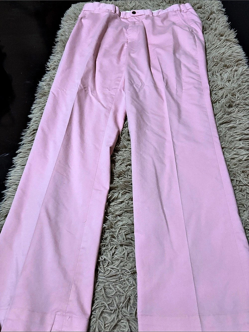 Polo Golf Ralph Lauren Classic Fit Cotton Twill Stretch Golf Pants Pink Cotton
